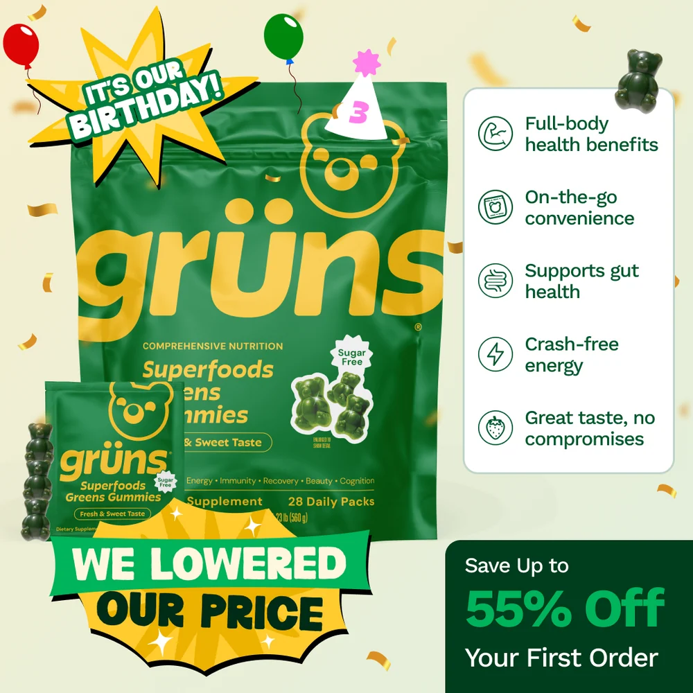 Grüns Superfood Gummies